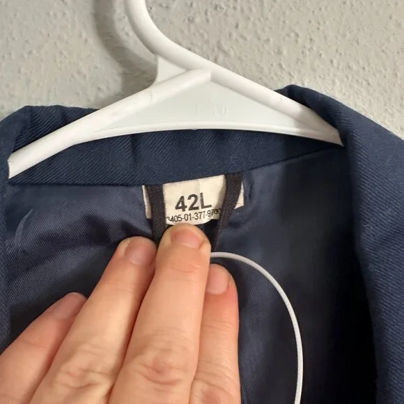 US Air Force Dress Blue Service Coat 42L SOKOLOWSKI Military Uniform Jacket DSGP - Picture 5 of 12